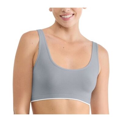 Sloggi BH GO Sense Top Grau Modal Medium Damen Sloggi BH GO Sense Top Grau Modal Medium Damen
