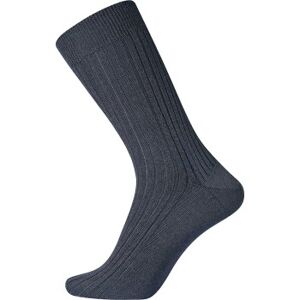 Egtved Wool Broadrib Sock Marine Wolle Gr 40/43