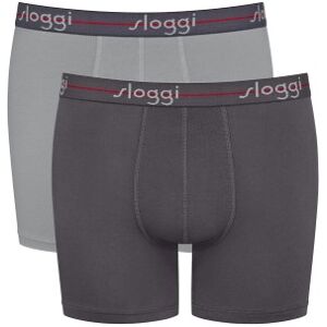 Sloggi 2P Men Start Short C2P Schwarz/Grau Baumwolle XX-Large Herren Sloggi 2P Men Start Short C2P Schwarz/Grau Baumwolle XX-Large Herren