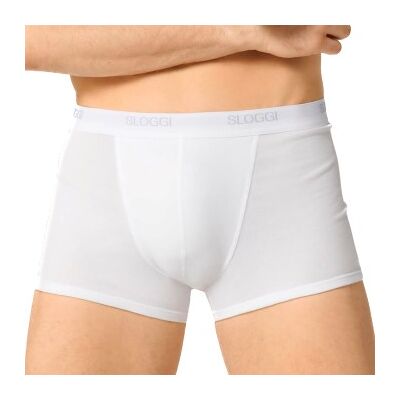 Sloggi For Men Basic Shorts Weiß Baumwolle Medium Herren Sloggi For Men Basic Shorts Weiß Baumwolle Medium Herren