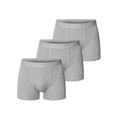 Bread & Boxers Bread and Boxers Boxer Briefs 3P Grau Ökologische Baumwolle Small Herren Bread & Boxers Bread and Boxers Boxer Briefs 3P Grau Ökologische Baumwolle Small Herren