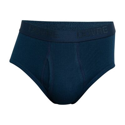 Dovre Brief With Fly Dunkelblau Baumwolle XX-Large Herren Dovre Brief With Fly Dunkelblau Baumwolle XX-Large Herren