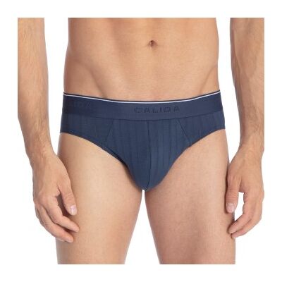 Calida Pure and Style Mini Brief Indigoblau Baumwolle Small Herren Calida Pure and Style Mini Brief Indigoblau Baumwolle Small Herren