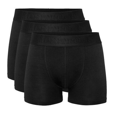 Resteröds 3P Organic Cotton Boxer Regular Leg Schwarz Ökologische Baumwolle XX-Large Herren Resteröds 3P Organic Cotton Boxer Regular Leg Schwarz Ökologische Baumwolle XX-Large Herren