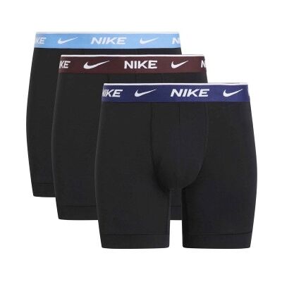 Nike 3P Everyday Essentials Cotton Stretch Boxer Schwarz/Braun Baumwolle Large Herren Nike 3P Everyday Essentials Cotton Stretch Boxer Schwarz/Braun Baumwolle Large Herren