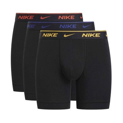 Nike 3P Everyday Essentials Cotton Stretch Boxer Schwarz/Gelb Baumwolle Small Herren Nike 3P Everyday Essentials Cotton Stretch Boxer Schwarz/Gelb Baumwolle Small Herren