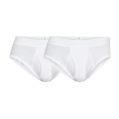 Dovre 2P Organic Cotton Brief With Fly Weiß Ökologische Baumwolle Medium Herren Dovre 2P Organic Cotton Brief With Fly Weiß Ökologische Baumwolle Medium Herren