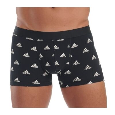adidas 3P Active Flex Cotton Trunk Schwarz/Blau Baumwolle Small Herren adidas 3P Active Flex Cotton Trunk Schwarz/Blau Baumwolle Small Herren