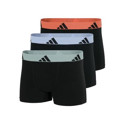 adidas 3P Active Flex Cotton Trunk Schwarz/Mint Baumwolle Medium Herren adidas 3P Active Flex Cotton Trunk Schwarz/Mint Baumwolle Medium Herren