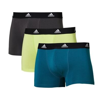 adidas 3P Active Flex Cotton Trunk Limegreen Baumwolle Small Herren adidas 3P Active Flex Cotton Trunk Limegreen Baumwolle Small Herren