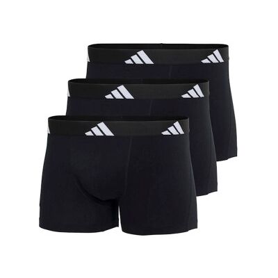 adidas 3P Active Flex Cotton Trunk Schwarz Baumwolle Small Herren adidas 3P Active Flex Cotton Trunk Schwarz Baumwolle Small Herren