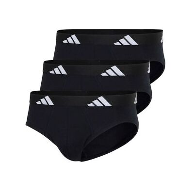 adidas 3P Active Flex Cotton Brief Schwarz Baumwolle XX-Large Herren adidas 3P Active Flex Cotton Brief Schwarz Baumwolle XX-Large Herren