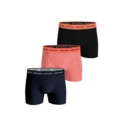 Björn Borg 3P Cotton Stretch Boxer 1565 Multi-colour-2 Baumwolle X-Large Herren Björn Borg 3P Cotton Stretch Boxer 1565 Multi-colour-2 Baumwolle X-Large Herren