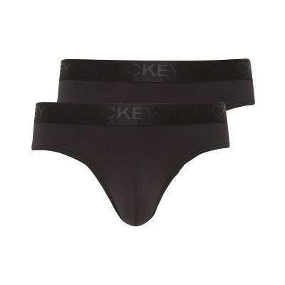 Jockey 2P Microfiber Air Brief Schwarz Polyamid Small Herren Jockey 2P Microfiber Air Brief Schwarz Polyamid Small Herren