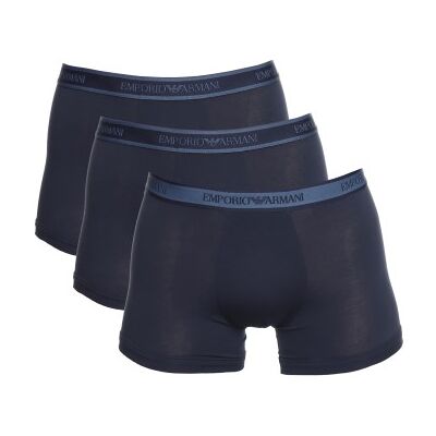 Emporio Armani Armani Cotton Knit Boxer 3P Marine Baumwolle Medium Herren Emporio Armani Armani Cotton Knit Boxer 3P Marine Baumwolle Medium Herren