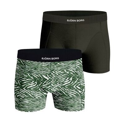 Björn Borg 2P Premium Cotton Stretch Boxer 2354 Grün gemustert Baumwolle XX-Large Herren Björn Borg 2P Premium Cotton Stretch Boxer 2354 Grün gemustert Baumwolle XX-Large Herren