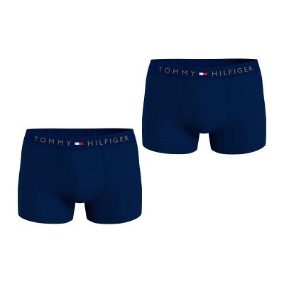 Tommy Hilfiger 2P Gold WB Trunk Marine Baumwolle X-Large Herren Tommy Hilfiger 2P Gold WB Trunk Marine Baumwolle X-Large Herren