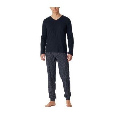 Schiesser Casual Essentials Long Sleeve Pyjamas After Dark Baumwolle 50 Herren Schiesser Casual Essentials Long Sleeve Pyjamas After Dark Baumwolle 50 Herren