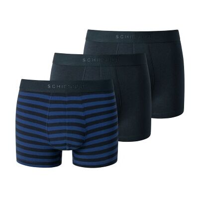 Schiesser 3P 95-5 Men Cotton Shorts Blau Muster Baumwolle Medium Herren Schiesser 3P 95-5 Men Cotton Shorts Blau Muster Baumwolle Medium Herren