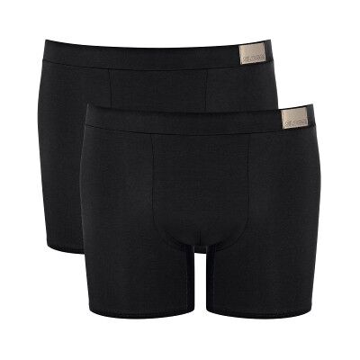 Sloggi 2P Men GO Natural Short Schwarz Baumwolle Large Herren Sloggi 2P Men GO Natural Short Schwarz Baumwolle Large Herren
