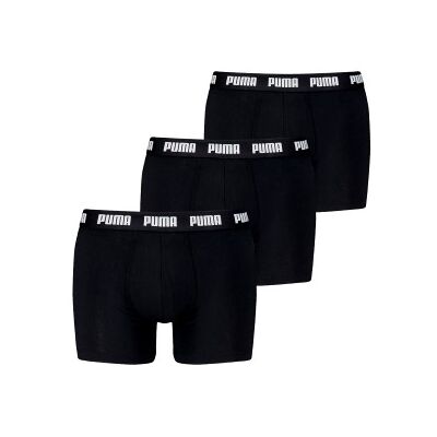 Puma 3P Men Everyday Boxer Schwarz Baumwolle XX-Large Herren Puma 3P Men Everyday Boxer Schwarz Baumwolle XX-Large Herren