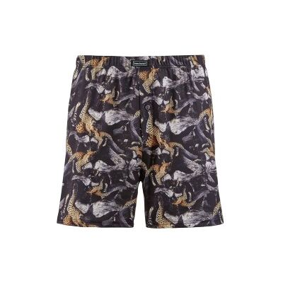 Bruno Banani Panthera Boxershorts Schwarz Muster Polyester Large Herren Bruno Banani Panthera Boxershorts Schwarz Muster Polyester Large Herren