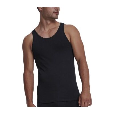 Sloggi 2P Men GO ABC 2 0 Tank Top Schwarz Baumwolle XX-Large Herren Sloggi 2P Men GO ABC 2 0 Tank Top Schwarz Baumwolle XX-Large Herren