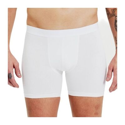 Bread & Boxers Bread and Boxers Brief Boxer Long Leg 3P Weiß Ökologische Baumwolle X-Small Herren Bread & Boxers Bread and Boxers Brief Boxer Long Leg 3P Weiß Ökologische Baumwolle X-Small Herren