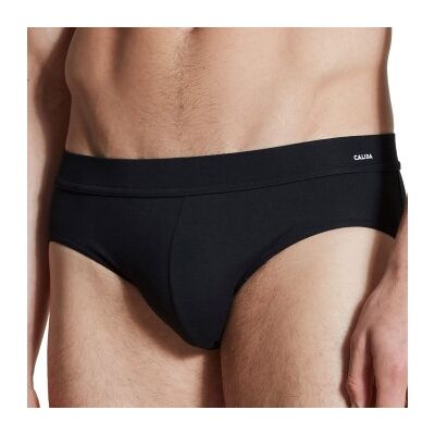 Calida Cotton Code Slip Schwarz Baumwolle Small Herren Calida Cotton Code Slip Schwarz Baumwolle Small Herren
