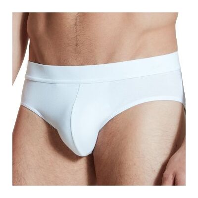 Calida Cotton Code Slip Weiß Baumwolle Medium Herren Calida Cotton Code Slip Weiß Baumwolle Medium Herren