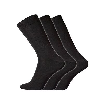 Dovre 3P No Elastic Twin Socks Schwarz Baumwolle Gr 40/45 Herren Dovre 3P No Elastic Twin Socks Schwarz Baumwolle Gr 40/45 Herren