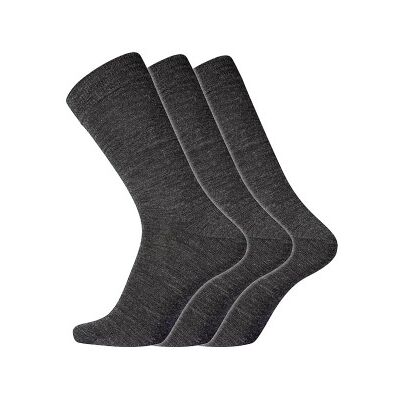 Dovre 3P No Elastic Twin Socks Dunkelgrau Baumwolle Gr 45/48 Herren Dovre 3P No Elastic Twin Socks Dunkelgrau Baumwolle Gr 45/48 Herren