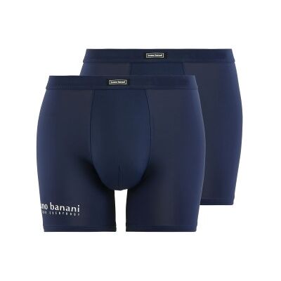 Bruno Banani 2P All Day Long Shorts Marine Baumwolle Small Herren Bruno Banani 2P All Day Long Shorts Marine Baumwolle Small Herren