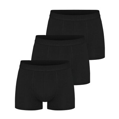 Bread & Boxers Bread and Boxers Trunks 3P Schwarz Ökologische Baumwolle XX-Large Herren Bread & Boxers Bread and Boxers Trunks 3P Schwarz Ökologische Baumwolle XX-Large Herren