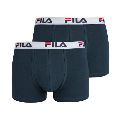FILA 2P Urban Boxers Navy Baumwolle Large Herren FILA 2P Urban Boxers Navy Baumwolle Large Herren