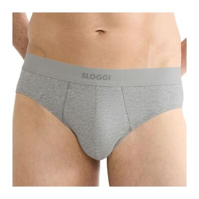 Sloggi 2P Men Ever Ease Brief Hellgrau Baumwolle Medium Herren Sloggi 2P Men Ever Ease Brief Hellgrau Baumwolle Medium Herren
