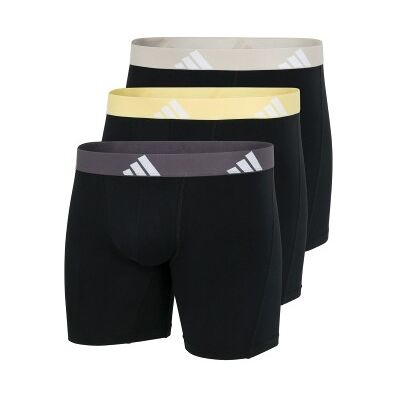 adidas 3P Active Flex Cotton Stretch Boxer Brief Mixed Baumwolle Large Herren adidas 3P Active Flex Cotton Stretch Boxer Brief Mixed Baumwolle Large Herren