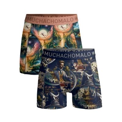Muchachomalo 2P Pinocchio Peter Pan Boxer Mixed Baumwolle X-Large Herren Muchachomalo 2P Pinocchio Peter Pan Boxer Mixed Baumwolle X-Large Herren
