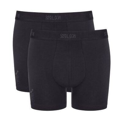 Sloggi 2P SLG Base Short Schwarz Baumwolle Large Herren Sloggi 2P SLG Base Short Schwarz Baumwolle Large Herren