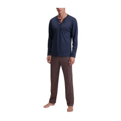 Calida Relax Choice 1 Pyjamas Dunkelblau Baumwolle Medium Herren Calida Relax Choice 1 Pyjamas Dunkelblau Baumwolle Medium Herren