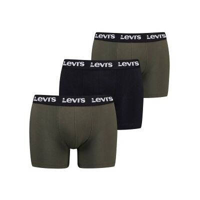 Levis 3P Repeat Logo Boxer Brief Multi Mixed Baumwolle Small Herren Levis 3P Repeat Logo Boxer Brief Multi Mixed Baumwolle Small Herren