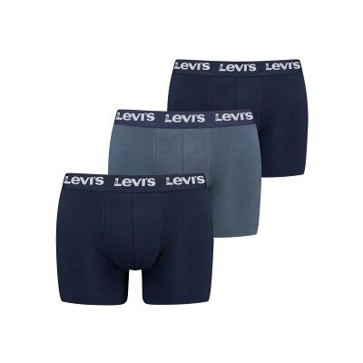 Levis 3P Repeat Logo Boxer Brief Multi Blau Baumwolle X-Large Herren Levis 3P Repeat Logo Boxer Brief Multi Blau Baumwolle X-Large Herren
