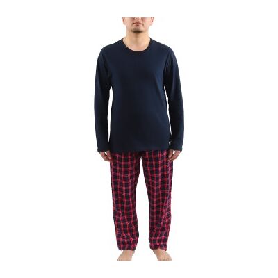Esprit George Pyjamas Set Blau/Rot Baumwolle Medium Herren Esprit George Pyjamas Set Blau/Rot Baumwolle Medium Herren