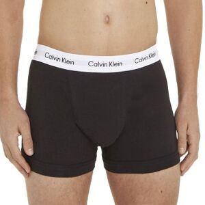 Calvin Klein 3P Cotton Stretch Trunks Schwarz/Weiß Baumwolle Medium Herren
