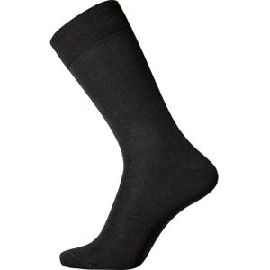 Egtved Mercerized Cotton Sock Schwarz mercerisierte Baumwolle Gr 40/45 Herren