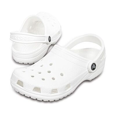 Crocs Classic Unisex Weiß US M3/W5 (EU 34-35) Crocs Classic Unisex Weiß US M3/W5 (EU 34-35)