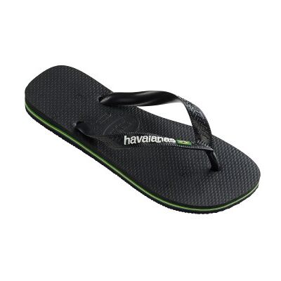 Havaianas Brasil Logo Schwarz Gr 41/42 Havaianas Brasil Logo Schwarz Gr 41/42