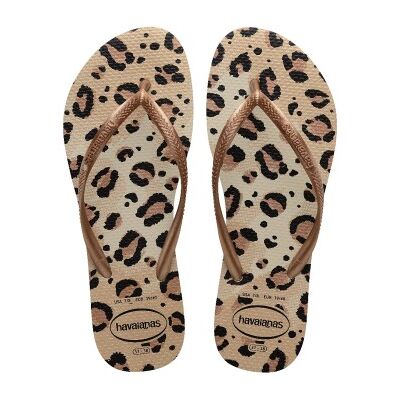 Havaianas Slim Animals Beige Gr 41/42 Damen Havaianas Slim Animals Beige Gr 41/42 Damen