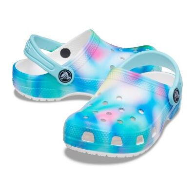 Crocs Classic Solarized Clog Toddler Türkis US C7 (EU 23-24) Kinder Crocs Classic Solarized Clog Toddler Türkis US C7 (EU 23-24) Kinder
