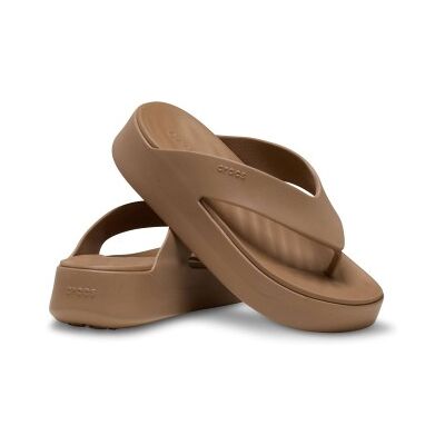 Crocs Getaway Platform Flip Hellbraun US W10 (EU 41-42) Crocs Getaway Platform Flip Hellbraun US W10 (EU 41-42)